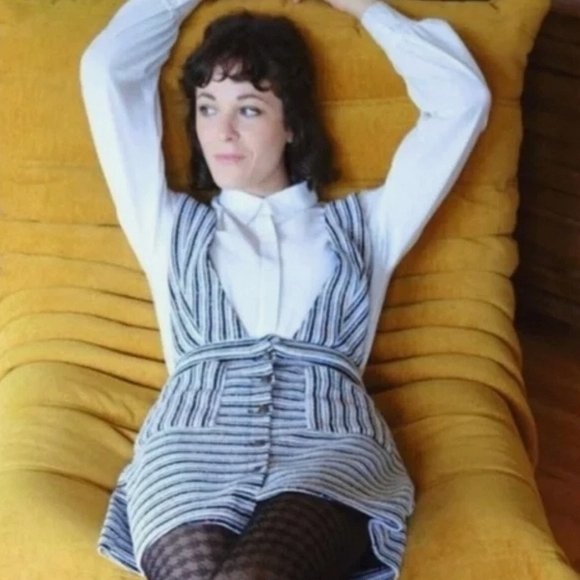 Modcloth Multicolor Textured Fabric Dress - Picture 1 of 5